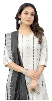 Women Kurti Trouser Dupatta Set-thumb2