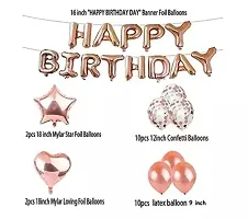 Trendy Rose Gold Number 31 Balloons, 31Th Foil Balloons Latex Balloon Decoration, Great 31Th Birthday Gifts For Girls-thumb1