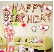 Trendy Rose Gold Number 31 Balloons, 31Th Foil Balloons Latex Balloon Decoration, Great 31Th Birthday Gifts For Girls-thumb2