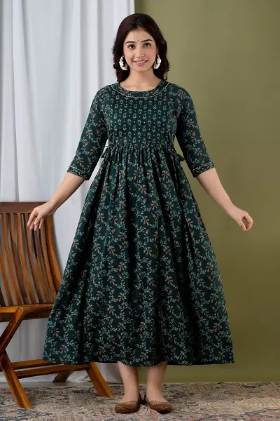 Stylish Anarkali Stitched Kurti For Women