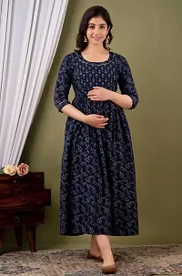 Stylish Cotton Maternity Kurti for Women-thumb1