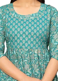 Stylish Cotton Printed Maternity Kurta for Women-thumb4