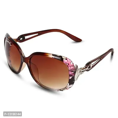 GLAMORSTYL Designer 2022 Butterfly cateye oversize women sunglass(Size Medium) YK0099 (BROWN)-thumb0