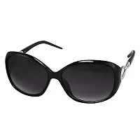 GLAMORSTYL Unisex Adult Butterfly Sunglasses Black Frame (Medium) - Pack of 2-thumb1