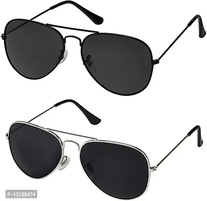 GLAMOUR STYLE Combo aviator sunglasses for men and women