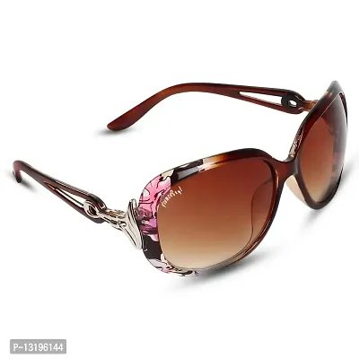 GLAMORSTYL Designer 2022 Butterfly cateye oversize women sunglass(Size Medium) YK0099 (BROWN)-thumb3