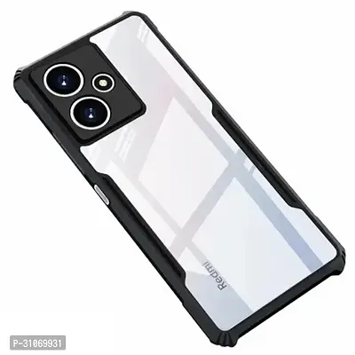 FASCINATING ACCESSORIES REDMI 12 5G Cover  Camera Protection Shockproof BumperEdge  Acrylic Crystal Clear 360 Degree Protection TPUPLUSPC  Transparent Eagle Back Case Cover-thumb0