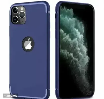 FASCINATING ACCESSORIES Mobile Back Case Cover for Apple iPhone 11 Line TPU Case with Anti Dust Plug Slim Back Case Cover for Apple iPhone 11 BLUE-thumb0