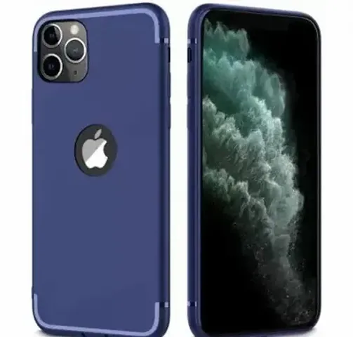 FASCINATING ACCESSORIES Mobile Back Case Cover for Apple iPhone 11 Line TPU Case with Anti Dust Plug Slim Back Case Cover for Apple iPhone 11 BLUE