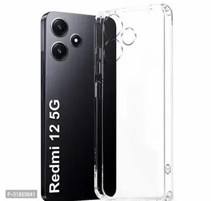 FASCINATING ACCESSORIES UltraThin Back Case Cover for XIAOMI REDMI 125G Air Bag Crystal Clear Silicon AntiDust Plugs Flexible Soft Corner Protection with TPU Slim BacK CoverTRANSPARENT-thumb0