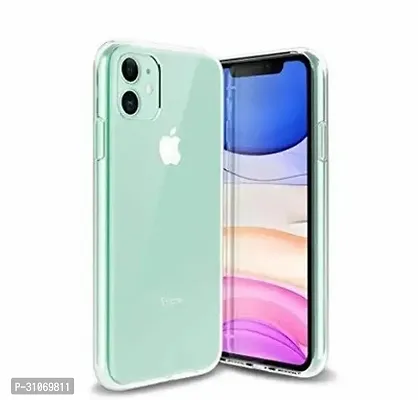 FASCINATING ACCESSORIES UltraThin Back Case Cover for APPLE IPHONE 11 Air Bag Crystal Clear Silicon AntiDust Plugs Flexible Soft Corner Protection with TPU Slim Back Case Color Cover TRANSPARENT