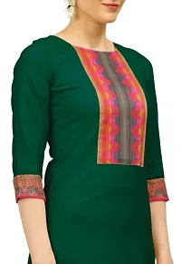 Beautiful Cotton Kurta Bottom With Dupatta For Women-thumb2