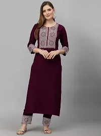 Stylish Cotton Kurta, Bottom and Dupatta Set for Women-thumb2