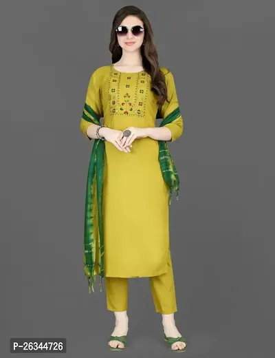 Attractive Embroidered Women's Kurta Set