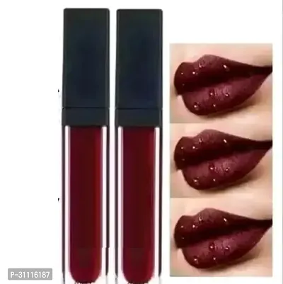 Matte me Maroon color lipstick Pack of 2