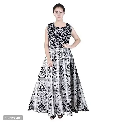 Stylish Cotton Printed Anarkali Kurta