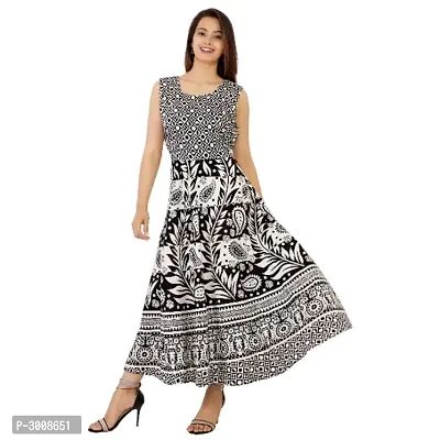 Stylish Cotton Printed Anarkali Kurta