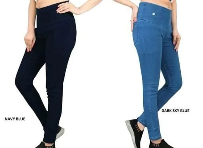 Pack of 2 High Quality Premium Denim Jegging Collection