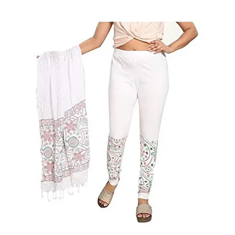 Stylist Leggings With Dupatta For Women