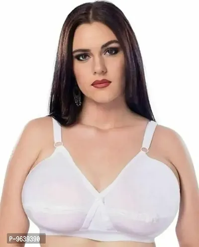Woman Everyday Cotton Special Big Size Bra Pack Of-1-thumb0