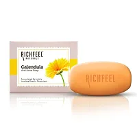 Richfeel Anti Acne Soap | Calendula Power of Soothing For Skin prone Extracts to  Blemishes Physician Formulated Helps Calm Replenish 75 g Pack-thumb4