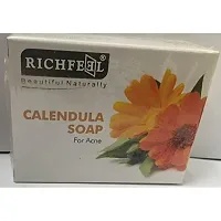 Richfeel Calendula Acne Soap, 75g (Pack of 3)-thumb2