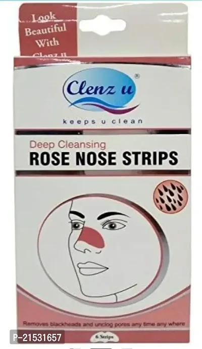 Clenz u Rose Nose  Block head removal Strips - 6's Pack