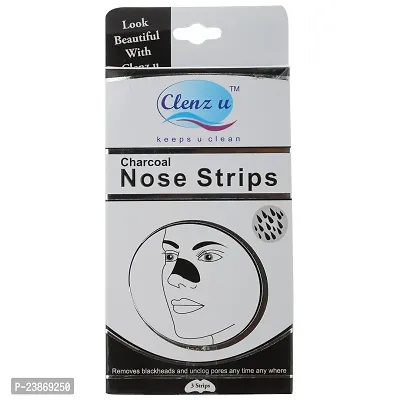 Clenz u Charcoal Nose Strip 3s