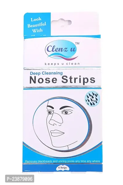 Clenz u Deep Cleansing Nose Strips, 6S