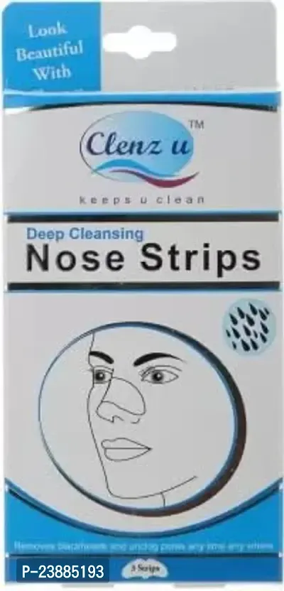 CLENZ U Cleansing Nose Strips 1s (Pack of 10PC)  (140 g)