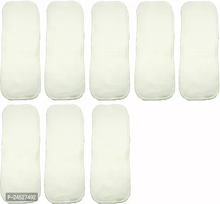5 Layer Reusable And Washable Insert Liner Pad For Baby Cloth Diaper(Pack Of 8)