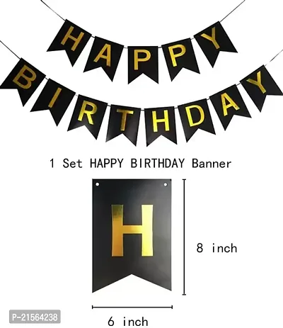Premium Quality 62 Silver Foil Happy Birthday Decoration With Led Birthday Decoration Combo Set For Birthday Decoration Party Supplies With Fairly Led Lights-thumb2
