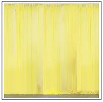 MHaldi Yellow Backdrop Tulle Net Curtain Transparent for Birthdays Anniversary Photo Shoot Wedding Party Stage Background Ceremony Photoshoot net parda - Set of 2 (5x6.5 ft)EEZONE-thumb2