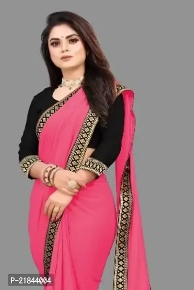 Stylish Fancy Designer Georgette Saree With Blouse Piece For Women