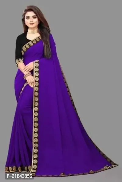 Stylish Fancy Designer Georgette Saree With Blouse Piece For Women