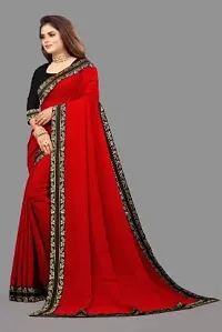 Stylish Fancy Designer Georgette Saree With Blouse Piece For Women-thumb1