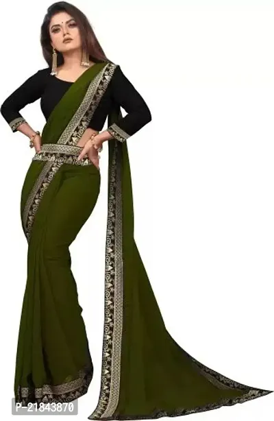 Stylish Fancy Designer Georgette Saree With Blouse Piece For Women