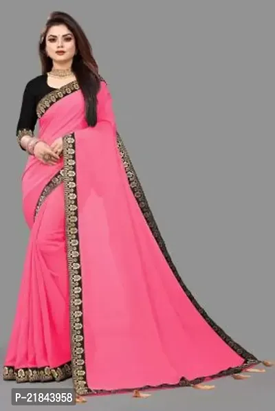 Stylish Fancy Designer Georgette Saree With Blouse Piece For Women