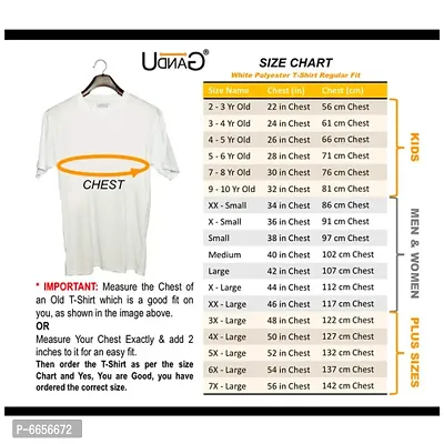 UDNAG Unisex Round Neck Graphic Birthday  Kings are born in January Polyester T-Shirt White-thumb5