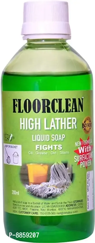 CERO FLOORCLEAN High Lather Liquid And Floor Soap (200ml)-thumb0