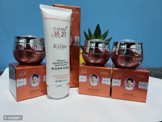 Buy Unisex Jiaobi Whitening Cream Set Online In India At