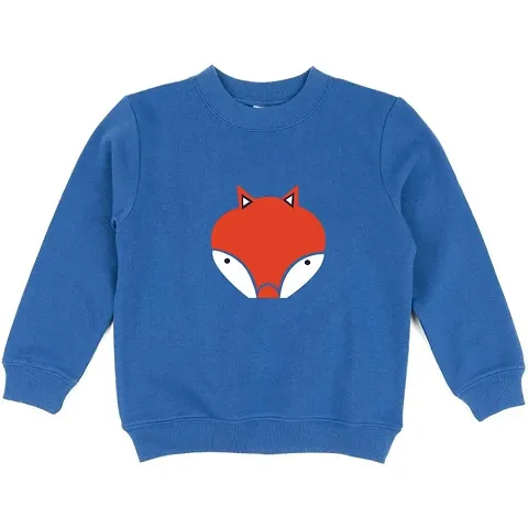 Comfy Cotton Printed Sweatshirt For Baby Boys And Kids