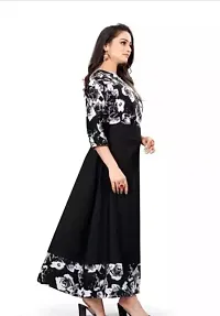 Classic Crepe Printed Kurtis for Women-thumb1