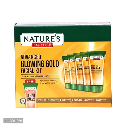 Natures Essence Glowing Gold Facial Kit