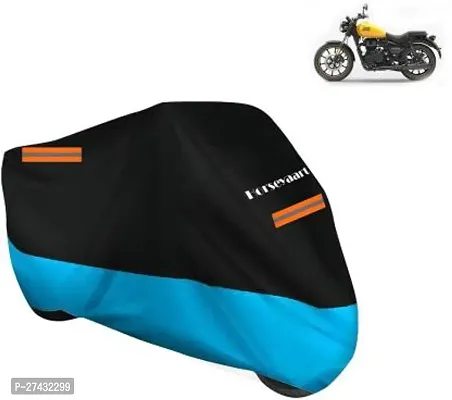 Horseyaart Waterproof Two Wheeler Cover for Royal Enfield(Hunter 350 Blue)