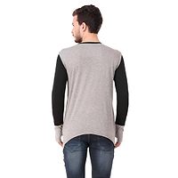 Men's Multicoloured Cotton Round Neck T-Shirt-thumb3