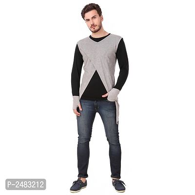 Men's Multicoloured Cotton Round Neck T-Shirt-thumb5