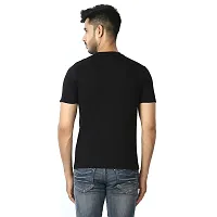 LE BOURGEOIS Men Round Neck Half Sleeve Casual T-Shirt-thumb3