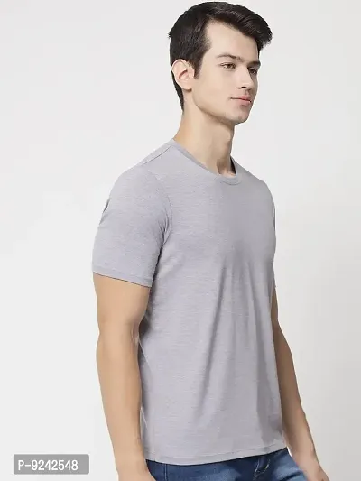 LE BOURGEOIS Men Round Neck Half Sleeve T-Shirt-thumb2