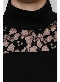 Women high neck full sleeve top-thumb3